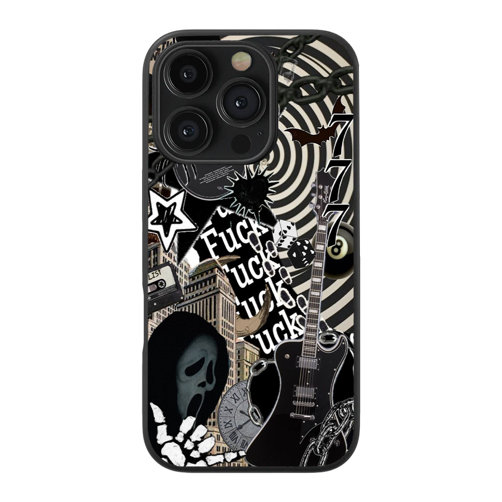 Artic Monkey F*Ck You Glass Phone Case