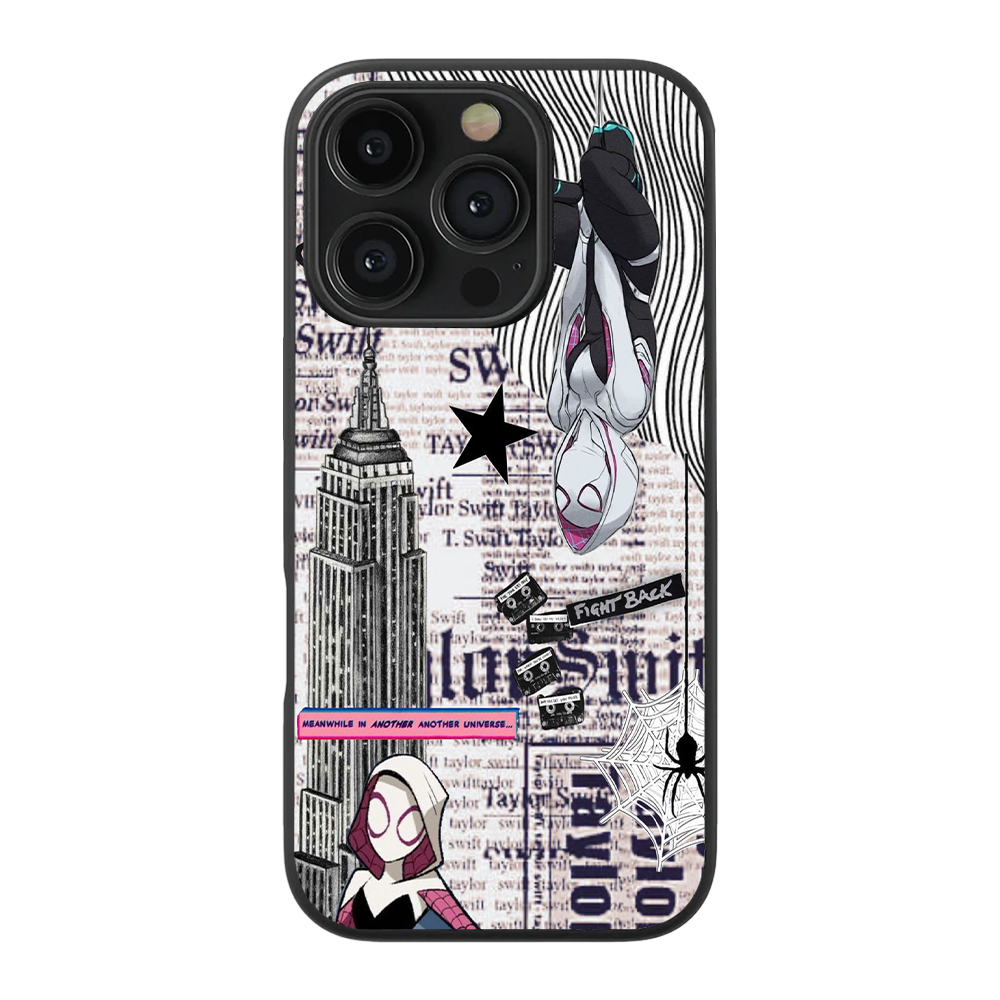 Spider-Verse Vibes Glass Phone Case