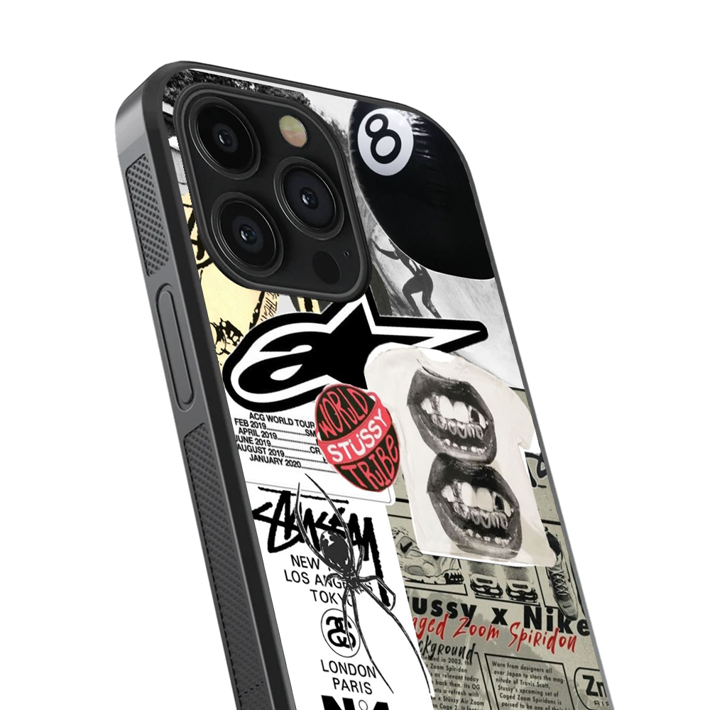 World Tribe Glass Phone Case