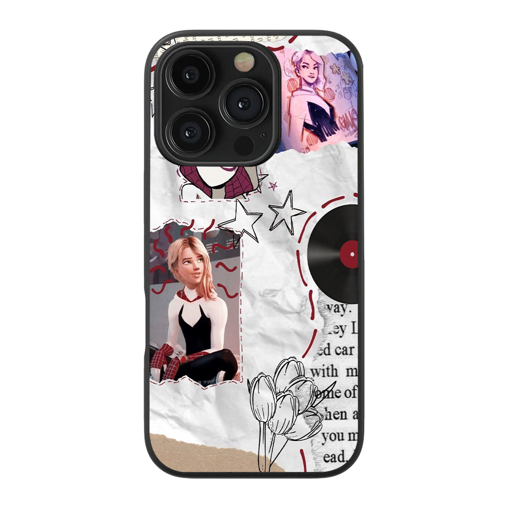 Hello Kitty Vibe Pop Culture Glass Phone Case