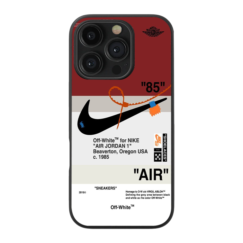Nike X Air Jordan Glass Phone Case
