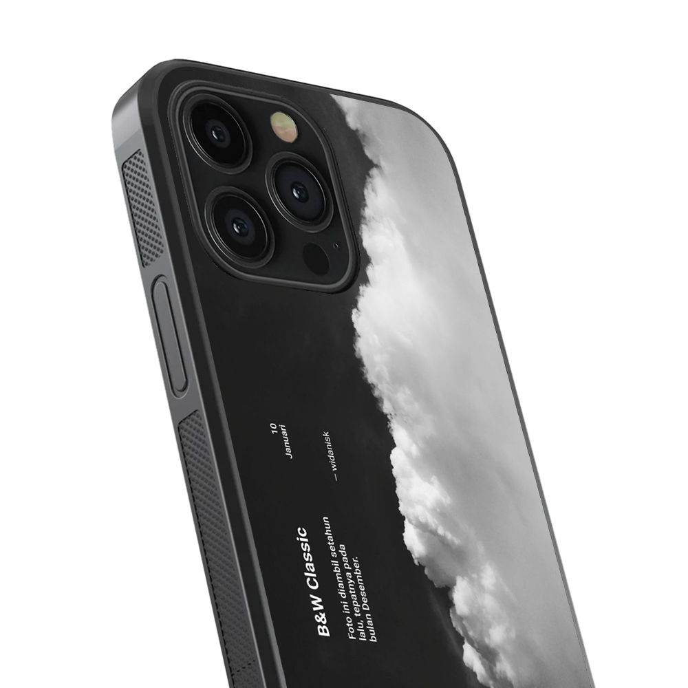 B&W Classic Glass Phone Case