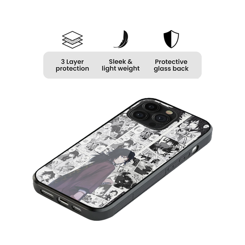 Manga Realm Glass Phone Case