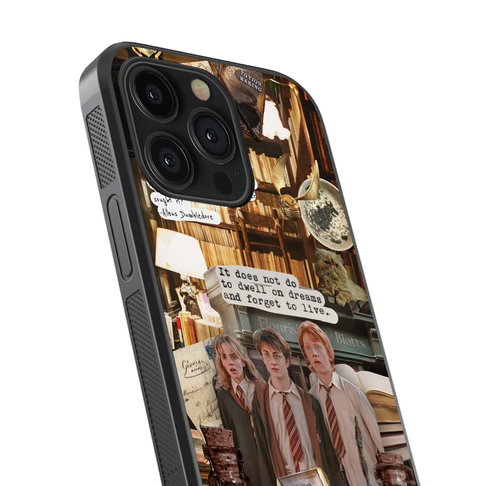 Harry Potter Pop Culture Dreams Glass Phone Case