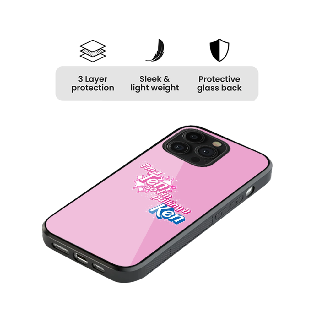 Barbie Energy Glass Phone Case