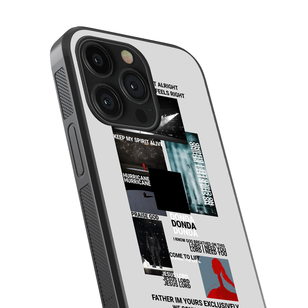 Kanye West “Donda” Glass Phone Case