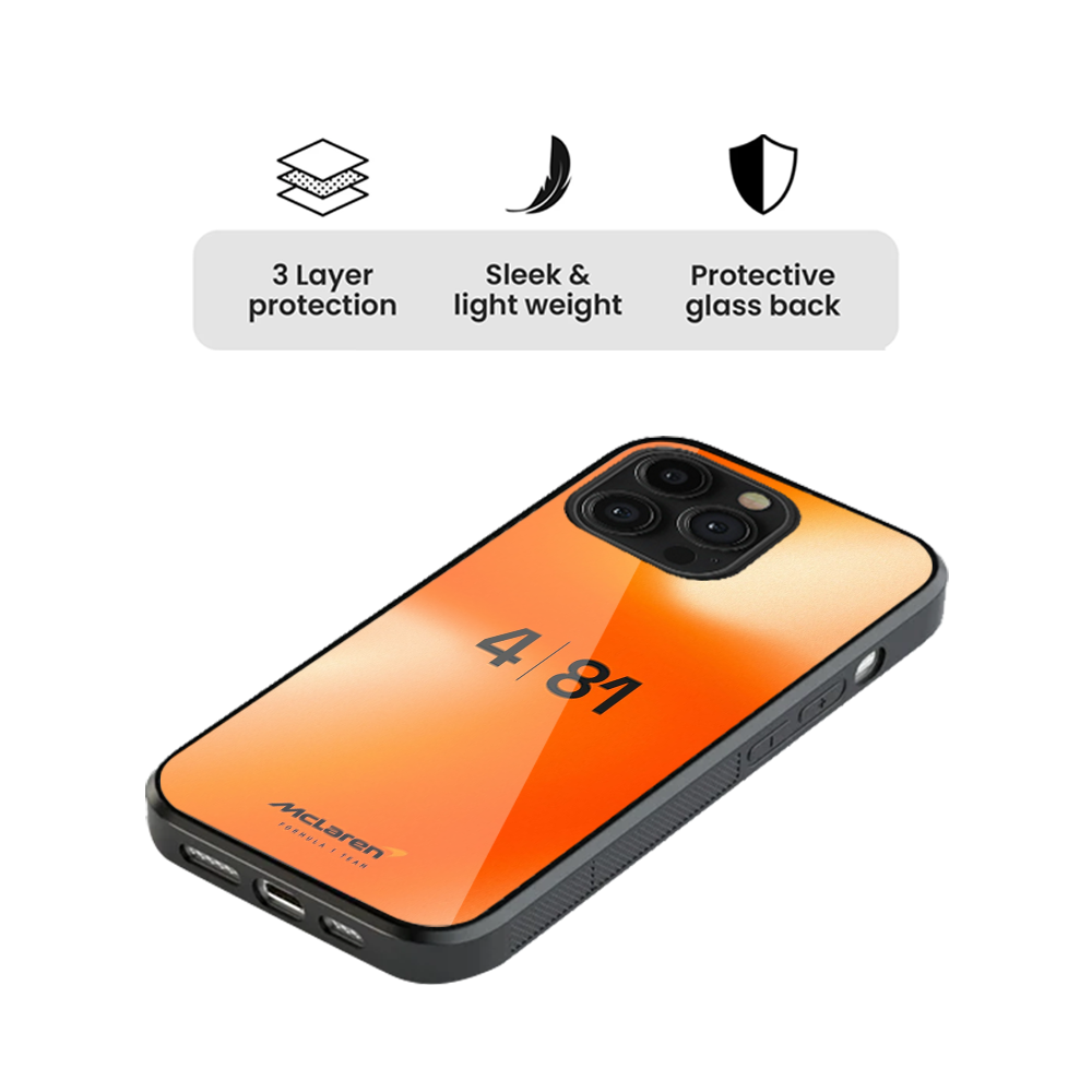 Mclaren 481 Car Glass Phone Case