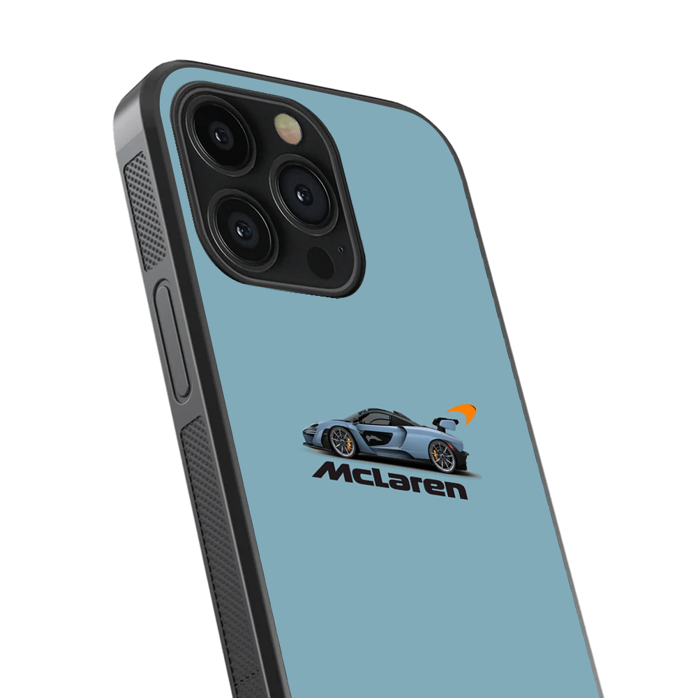 Mclaren Car Glass Phone Case