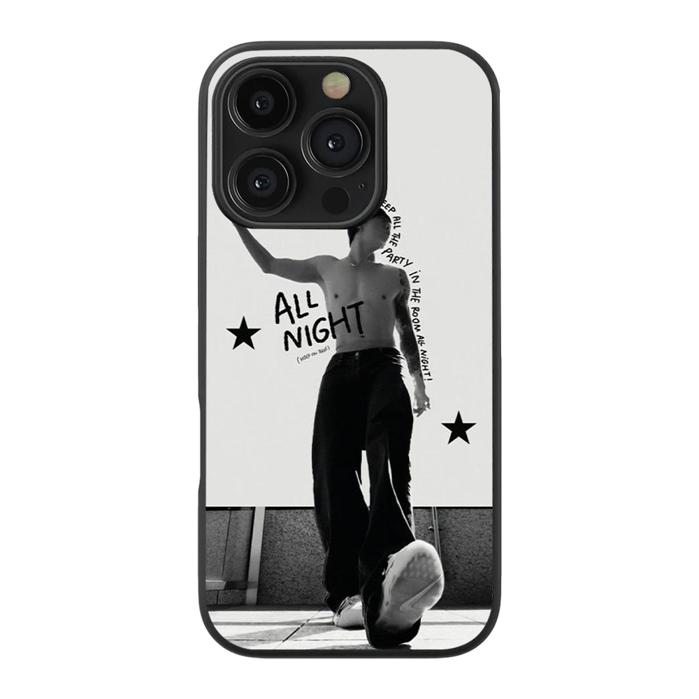 Jungkook All Night K-Pop Glass Phone Case