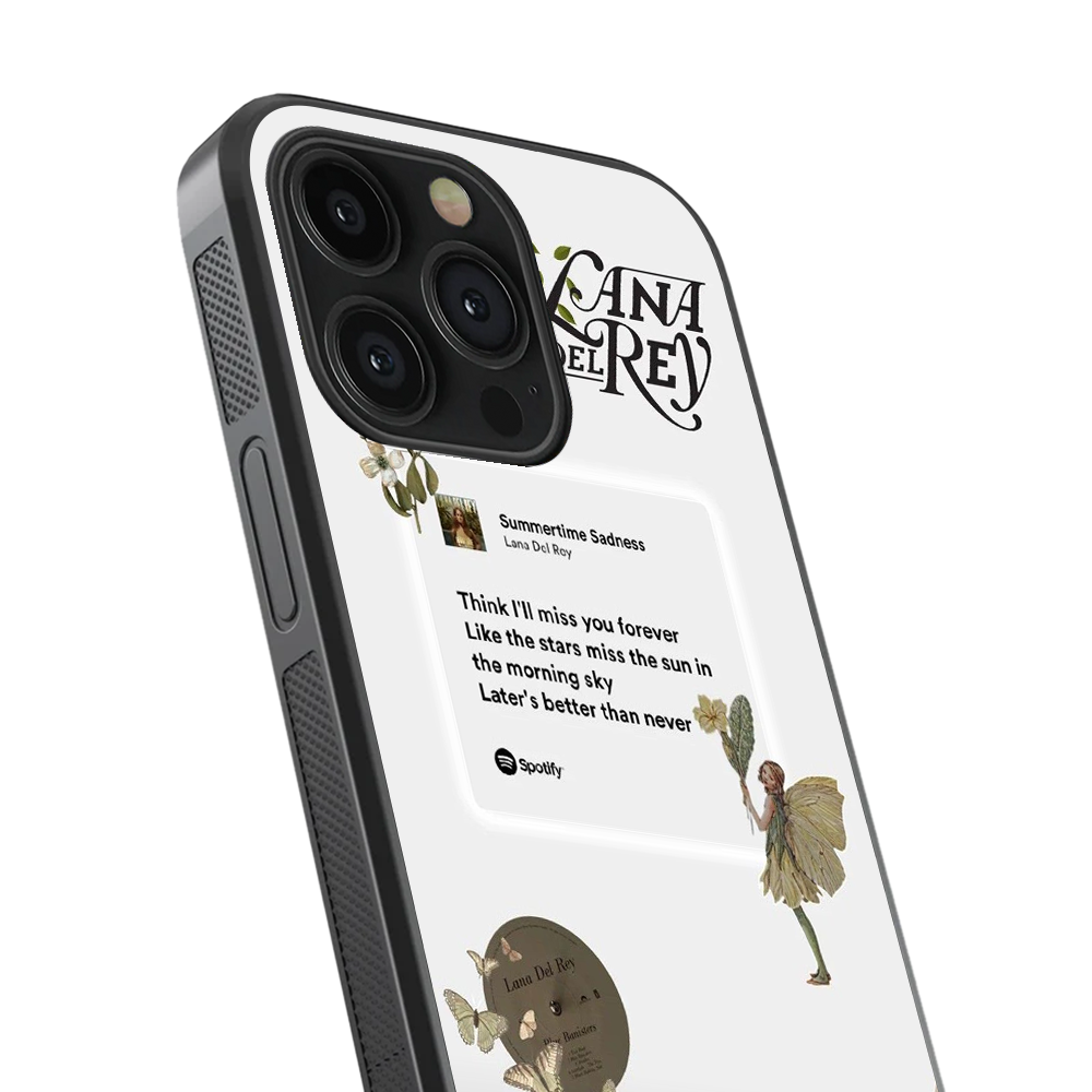 Lana Del Rey Summertime Sadness Glass Phone Case