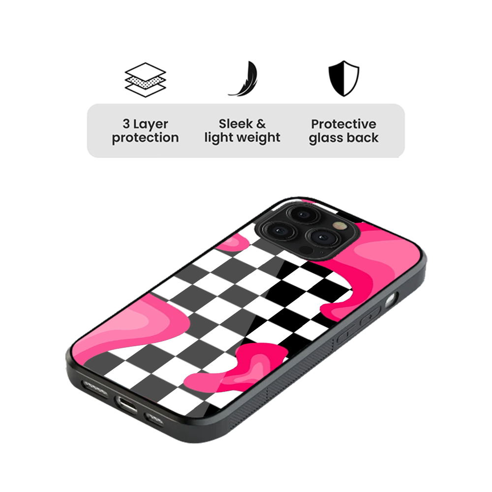 Checkmate Pop Glass Phone Case