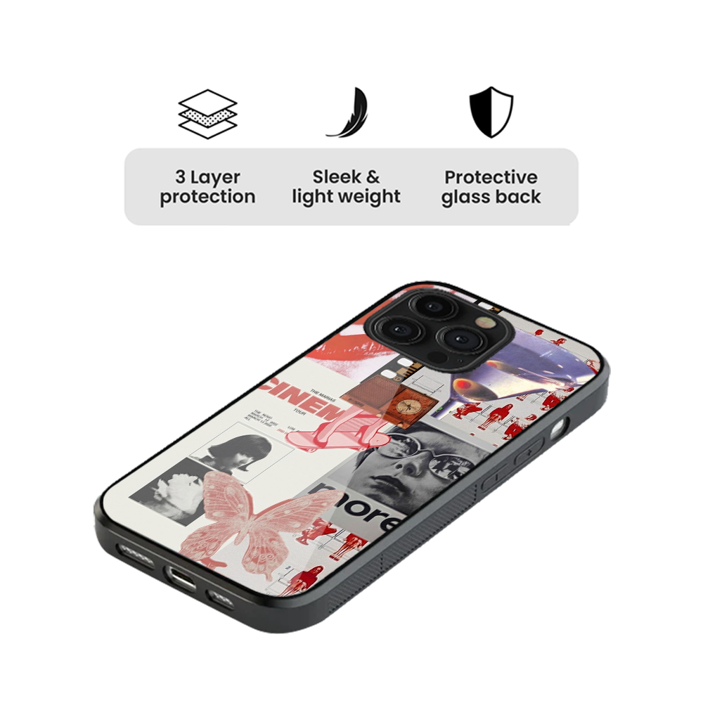 Cinema Dreams Glass Phone Case