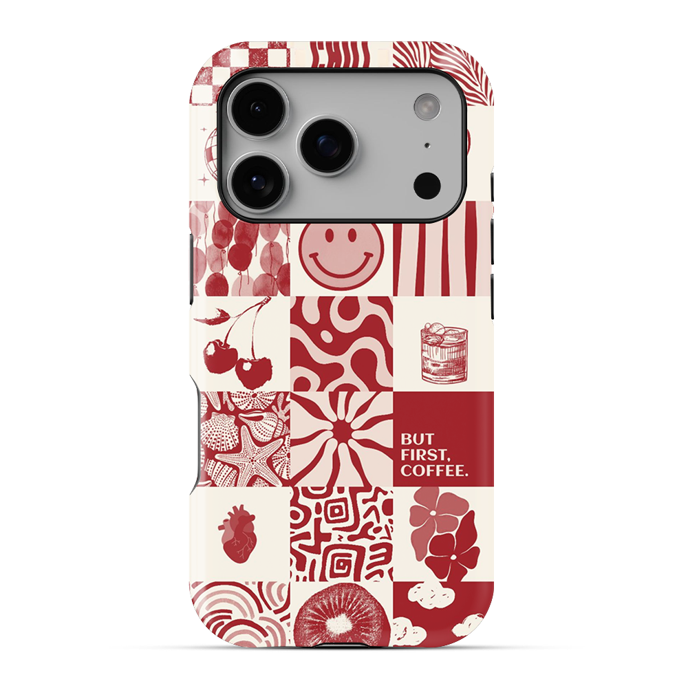 Coffee First Phone Case