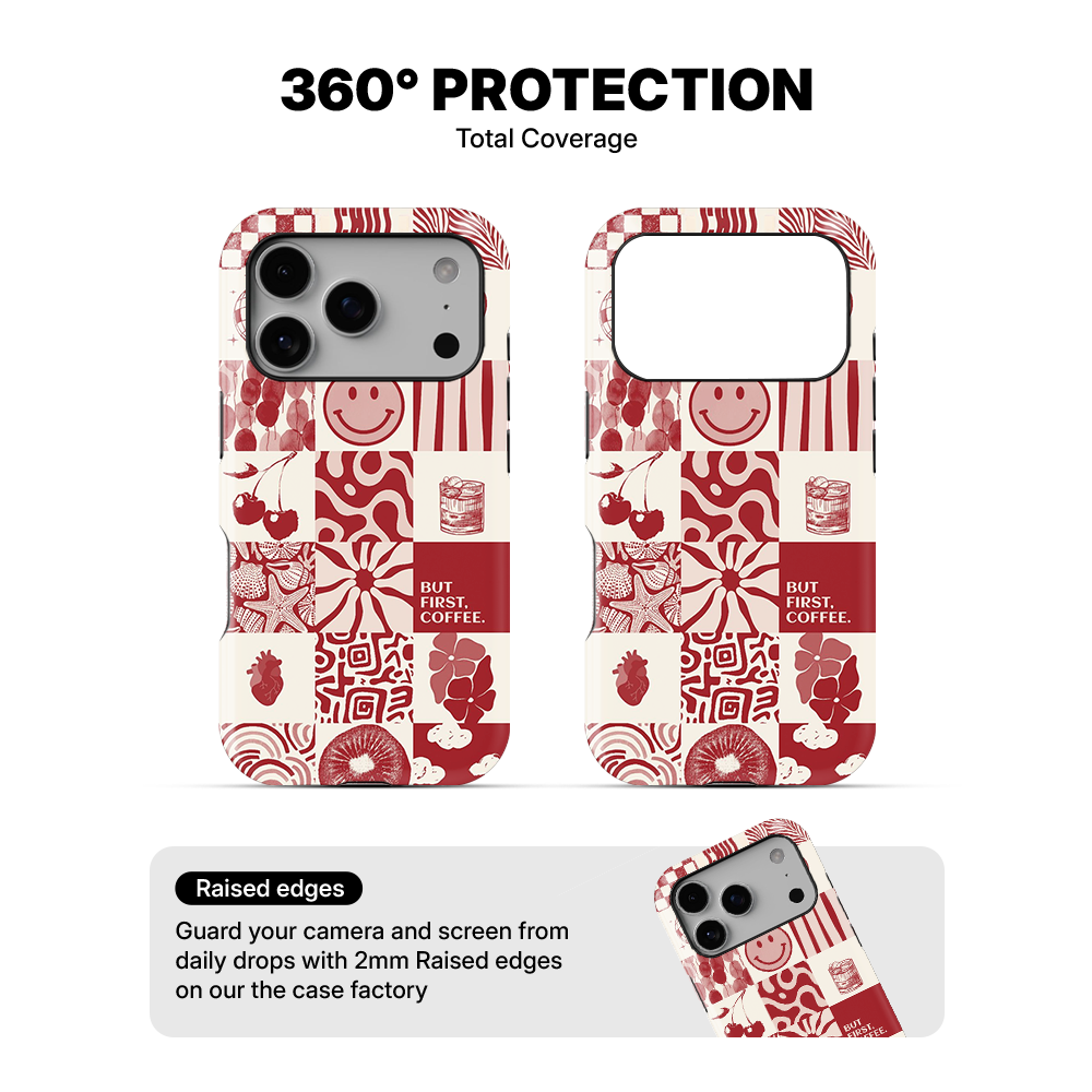 Coffee First Phone Case