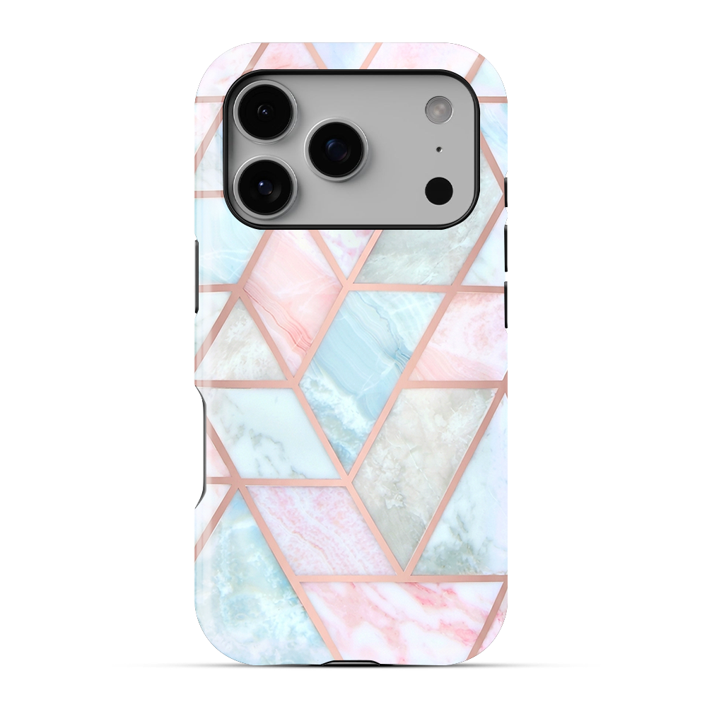 Geometric Marble Phone Case