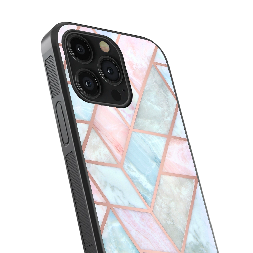 Geometric Marble Phone Case