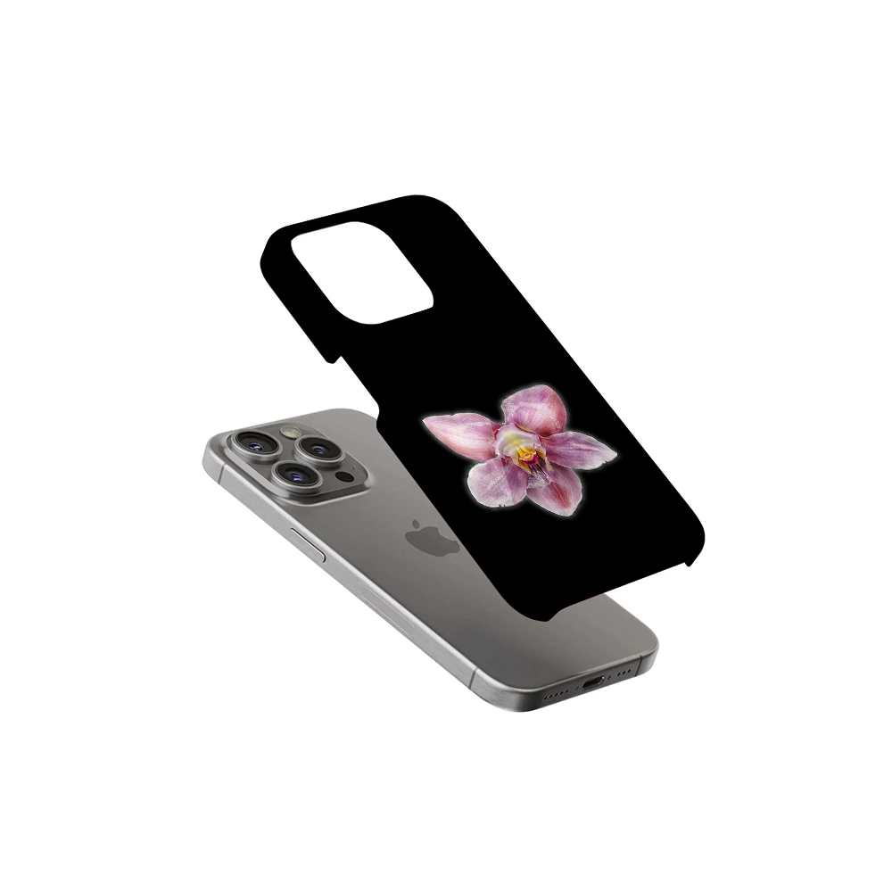 Orchid | Black Phone Case