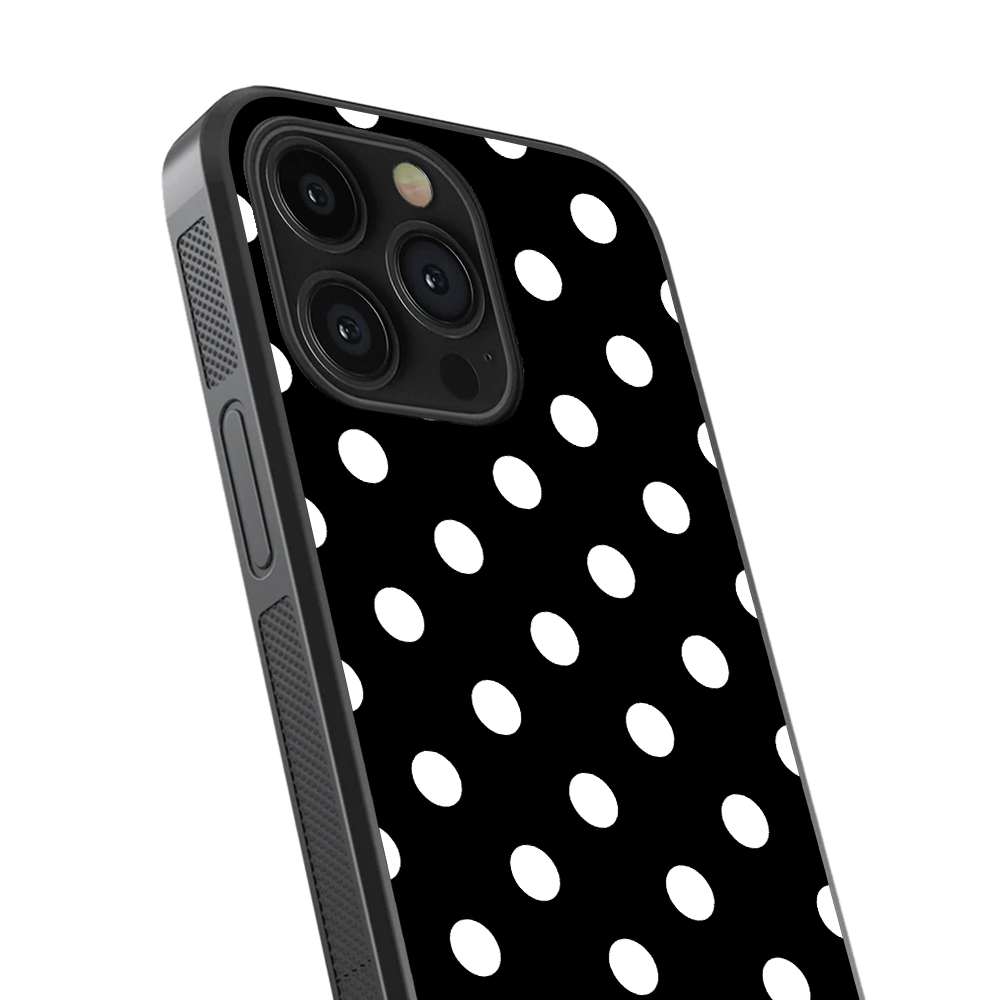 Polka Dot | Black & White Phone Case