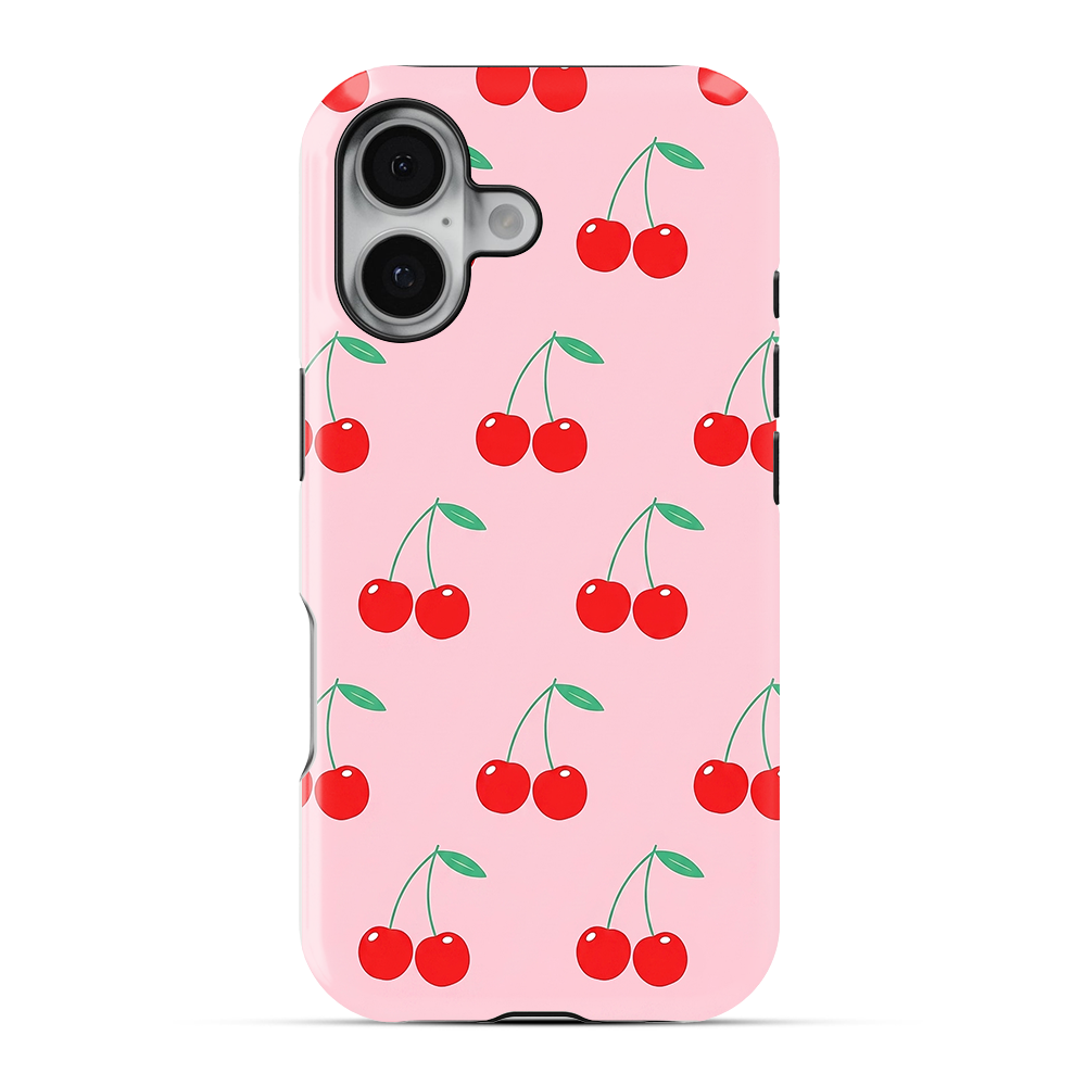 Pink Cherries Phone Case