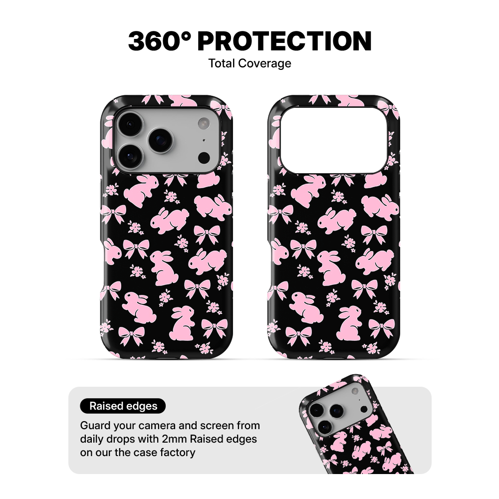 Pink Bunnies Phone Case
