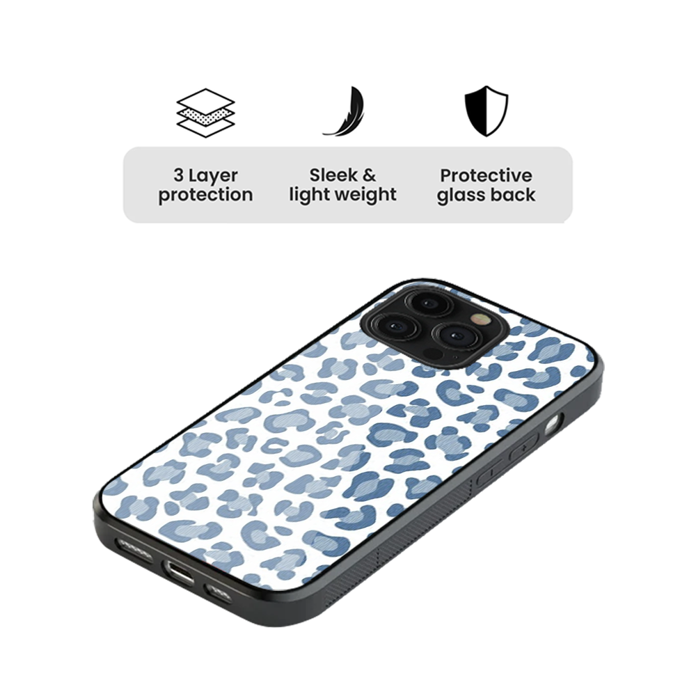 Meow | Sky Blue Phone Case