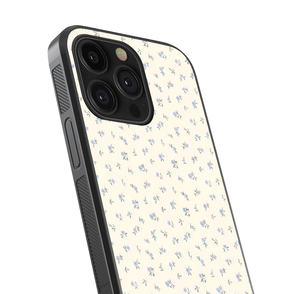 Blue Floral Whisper Phone Case