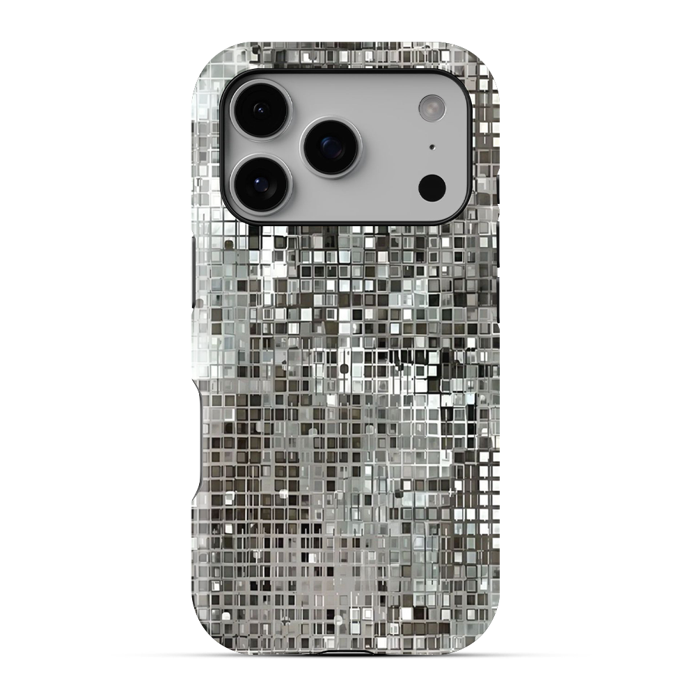 Monochrome Mosiac Phone Case