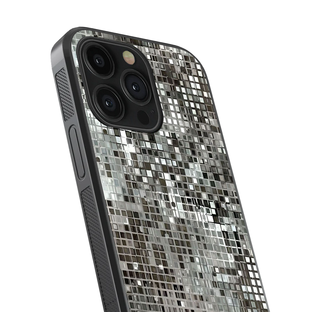 Monochrome Mosiac Phone Case