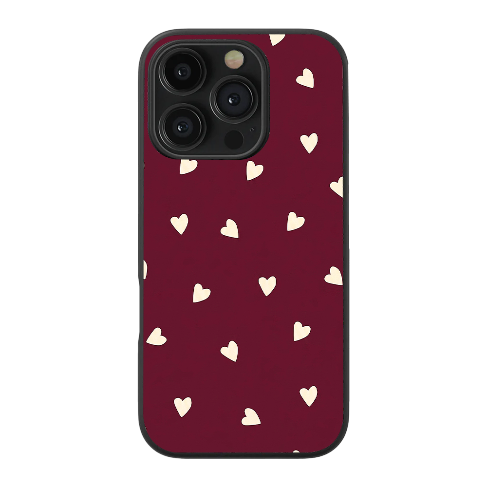 Heartfall | Burgundy Phone Case