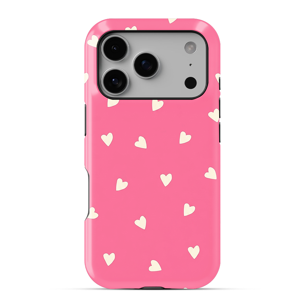 Heartfall | Pink Phone Case
