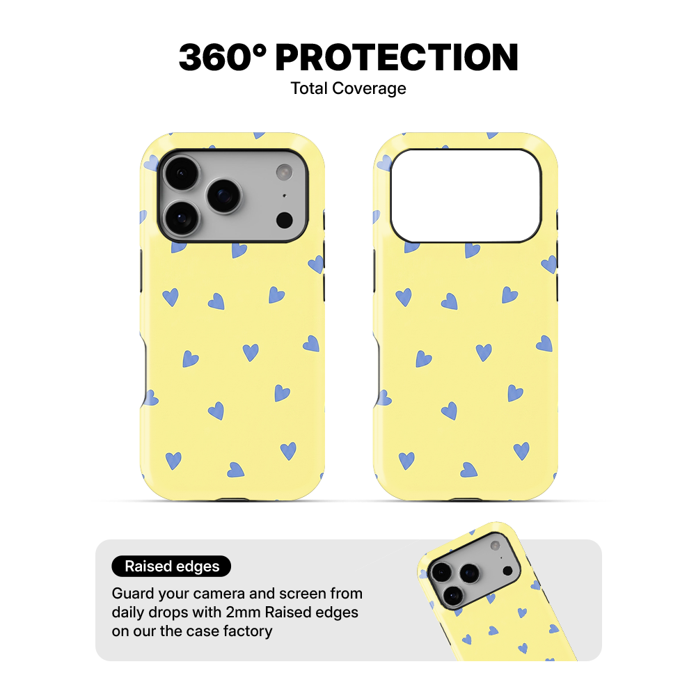 Heartfall | Yellow Phone Case