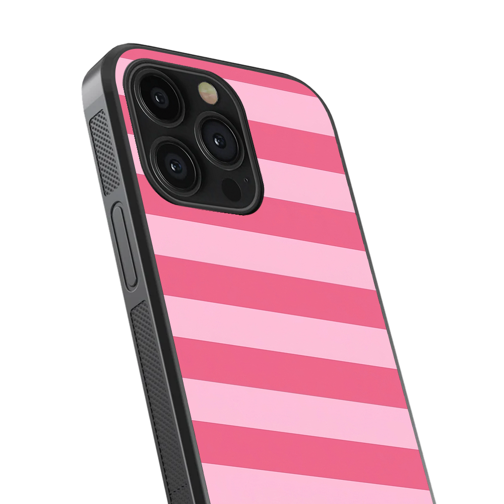 Striped | Pink & Baby Pink Phone Case