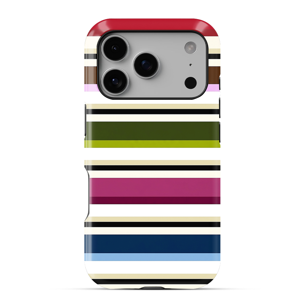 Striped | Multi-Colour I Phone Case