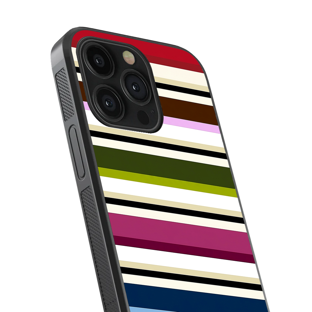 Striped | Multi-Colour I Phone Case
