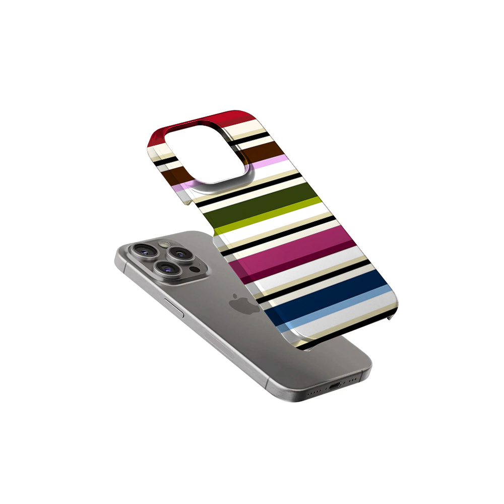 Striped | Multi-Colour I Phone Case