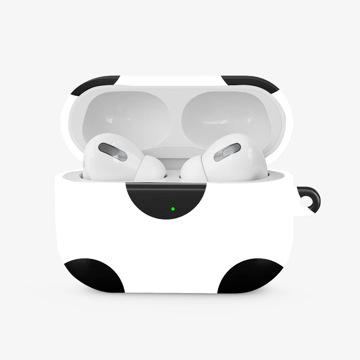 Polka Dot | White & Black III Airpods Case