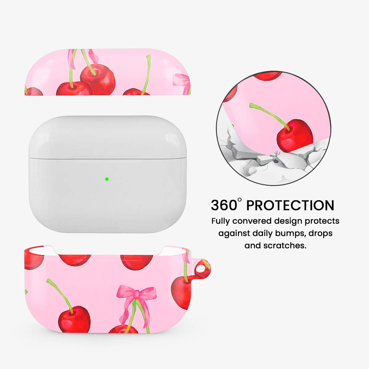 Sweet Cherry Airpods Case