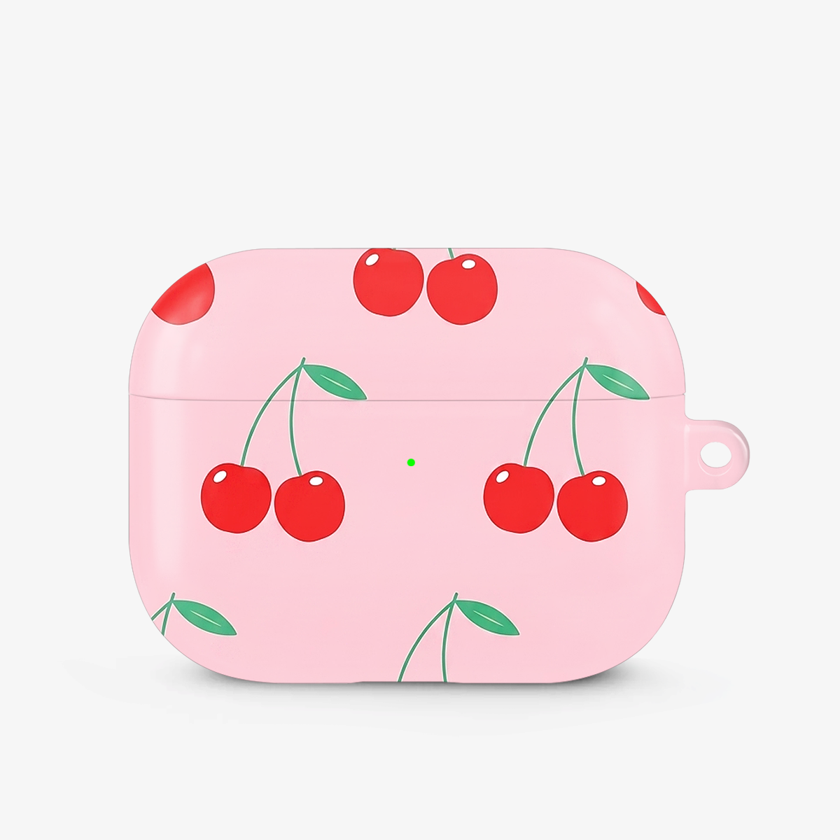 Pink Cherries Airpods Case