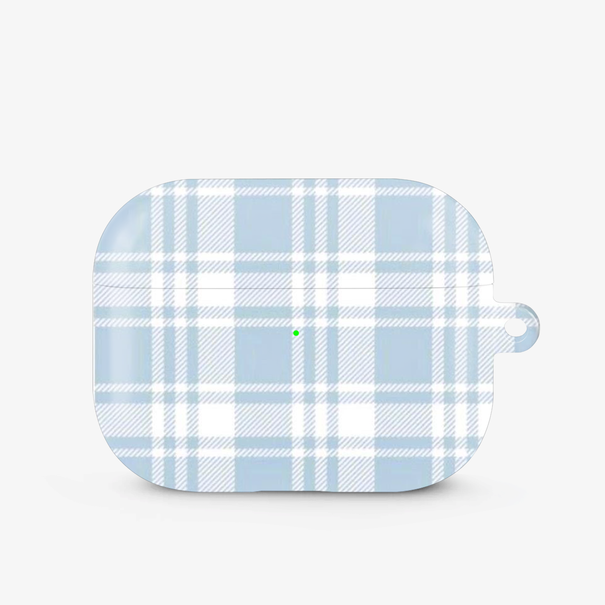 Gingham | Blue & White - II Airpods Case