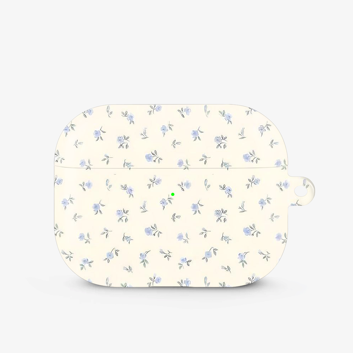 Blue Floral Whisper Airpods Case