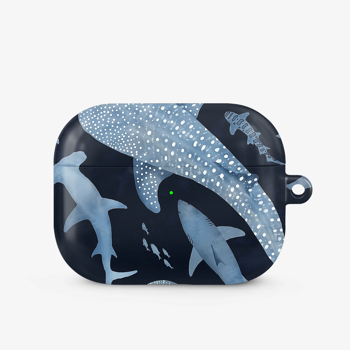 Deep Sea Blue Congregation Airpods Case