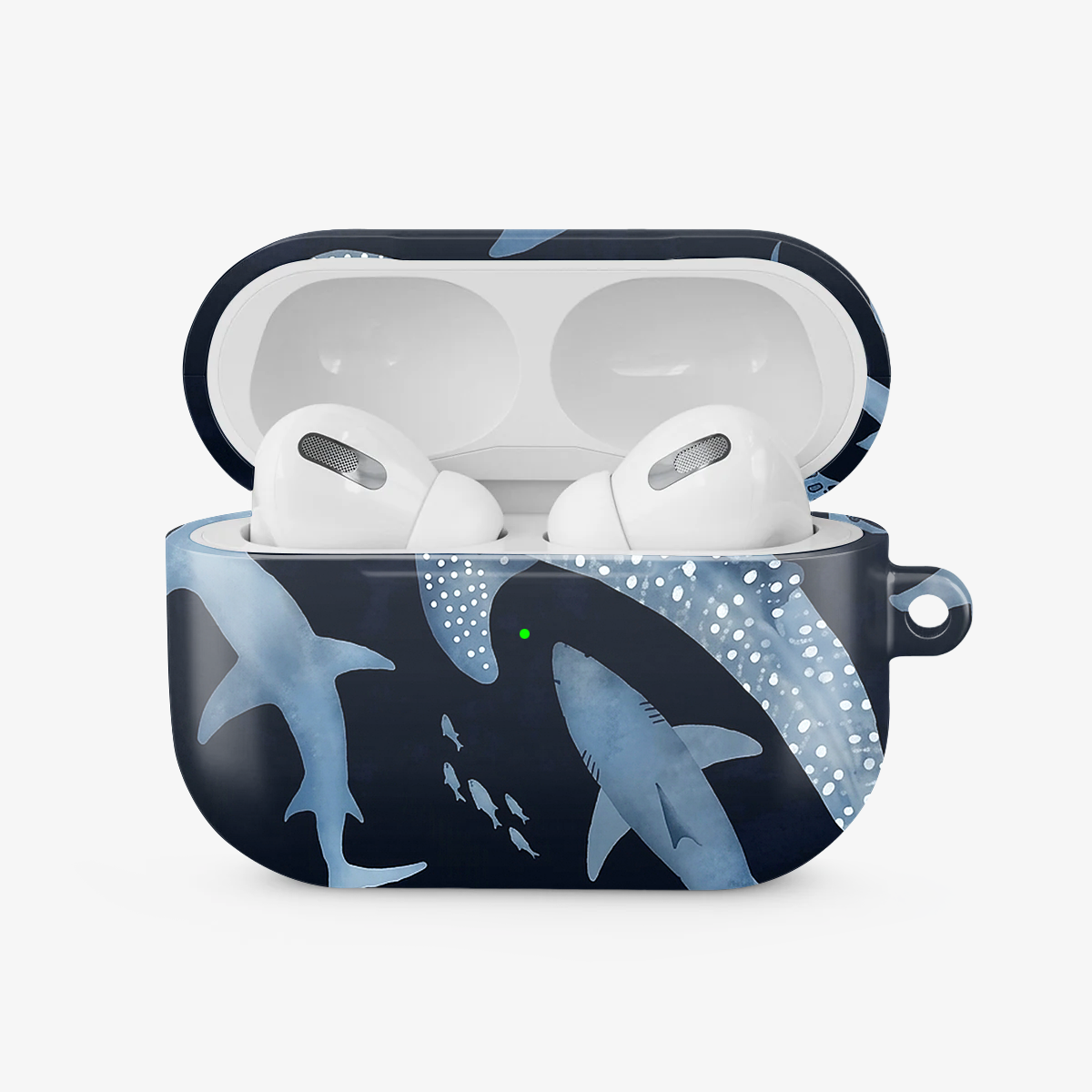 Deep Sea Blue Congregation Airpods Case
