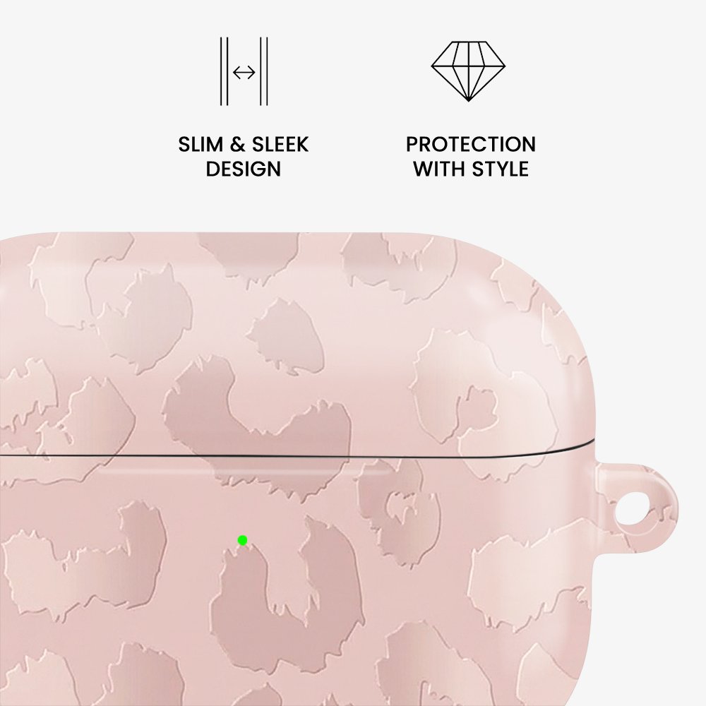 Nude Leopard Airpods Case