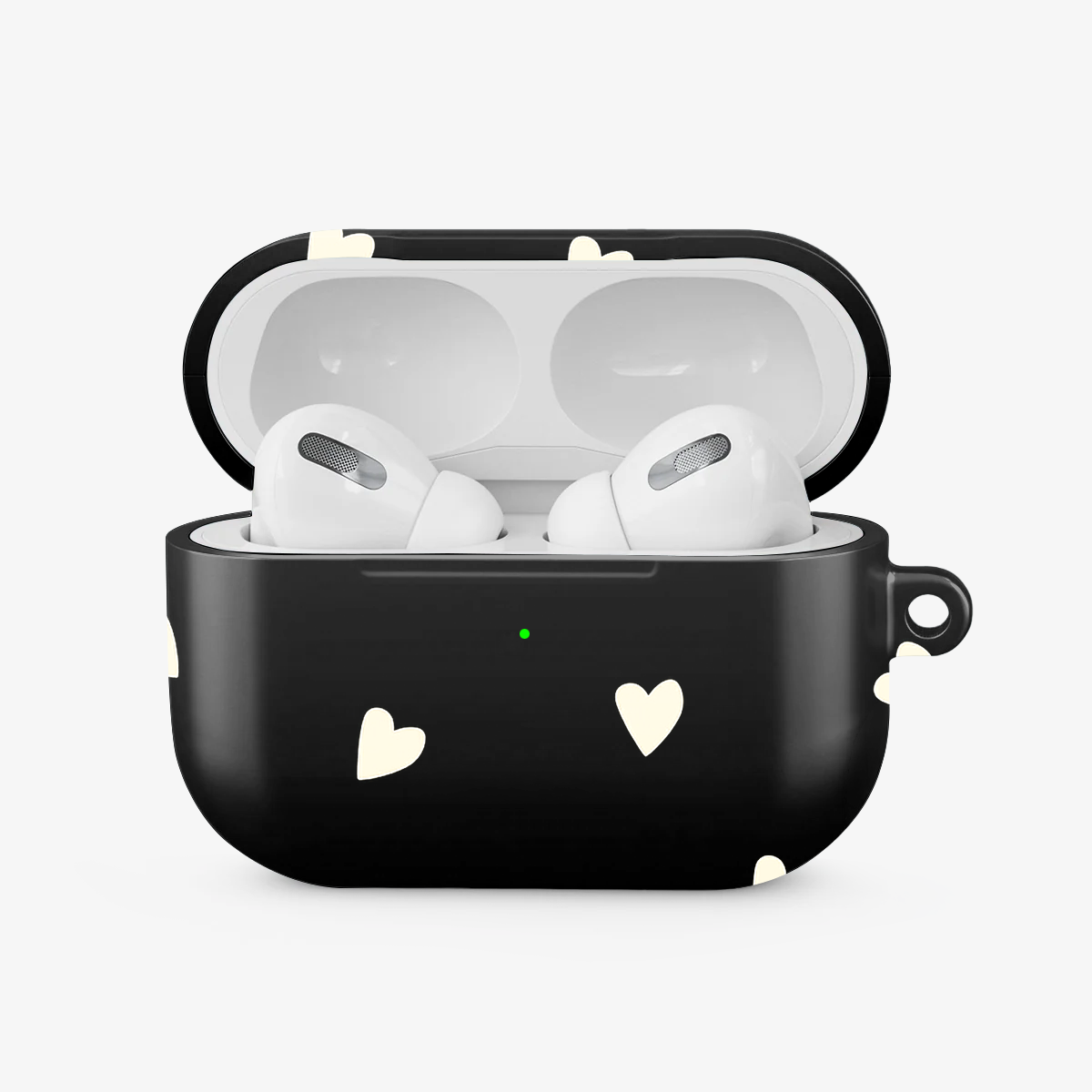 Heartfall | Black Airpods Case