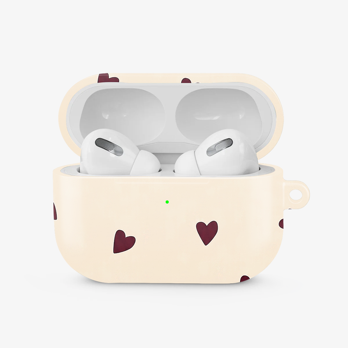 Heartfall | Beige Airpods Case