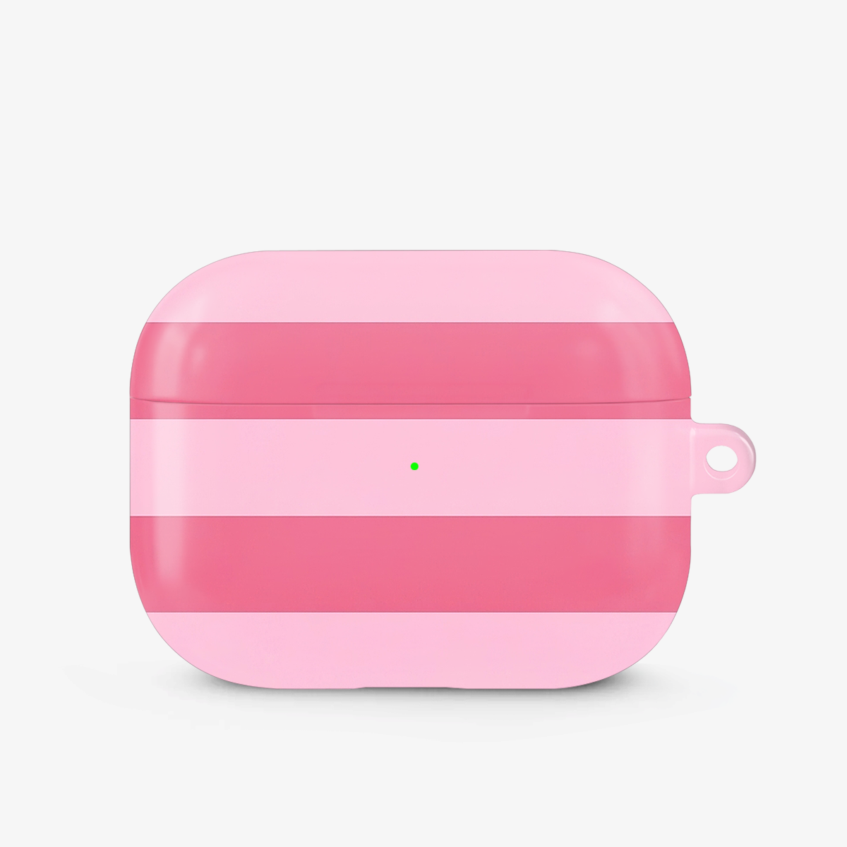 Striped | Pink & Baby Pink Airpods Case