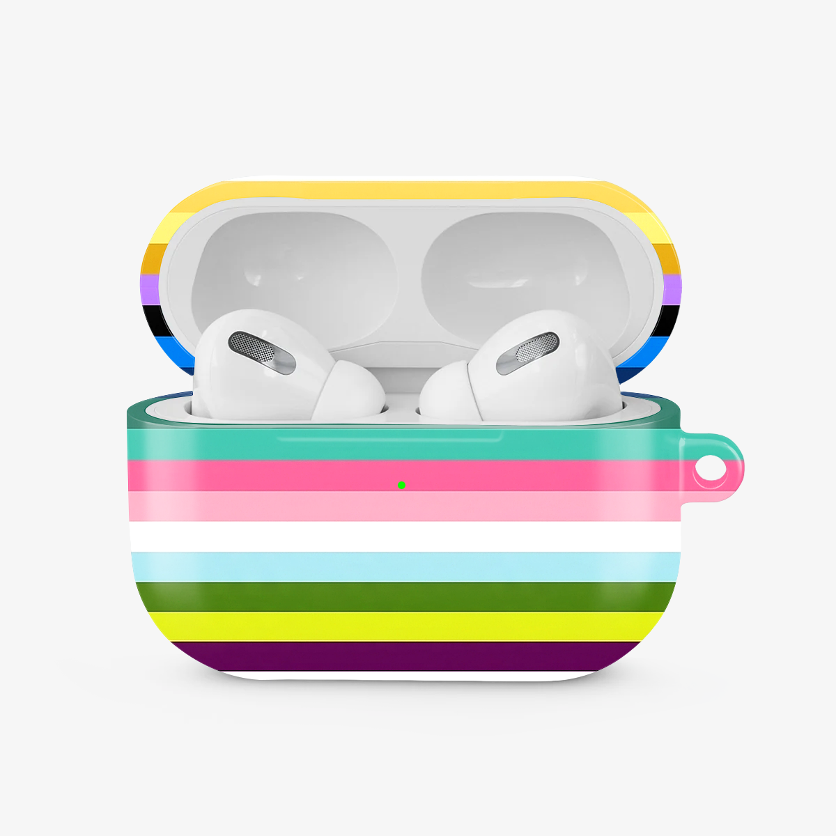 Striped | Multi-Colour II Airpods Case
