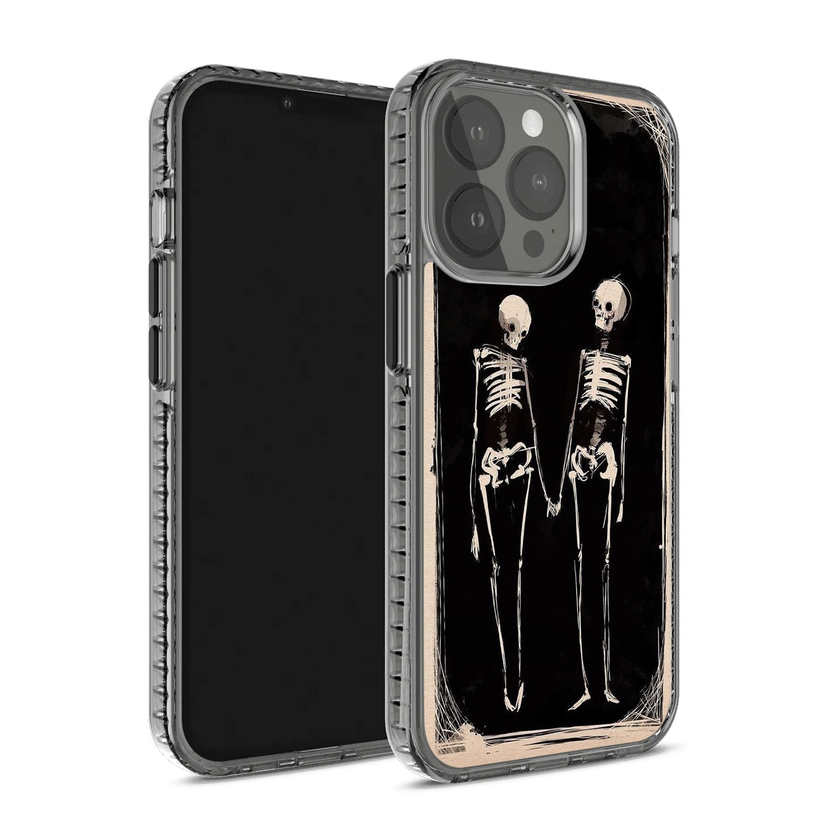 Skulls Holding Hands Stride 2.0 Phone Case