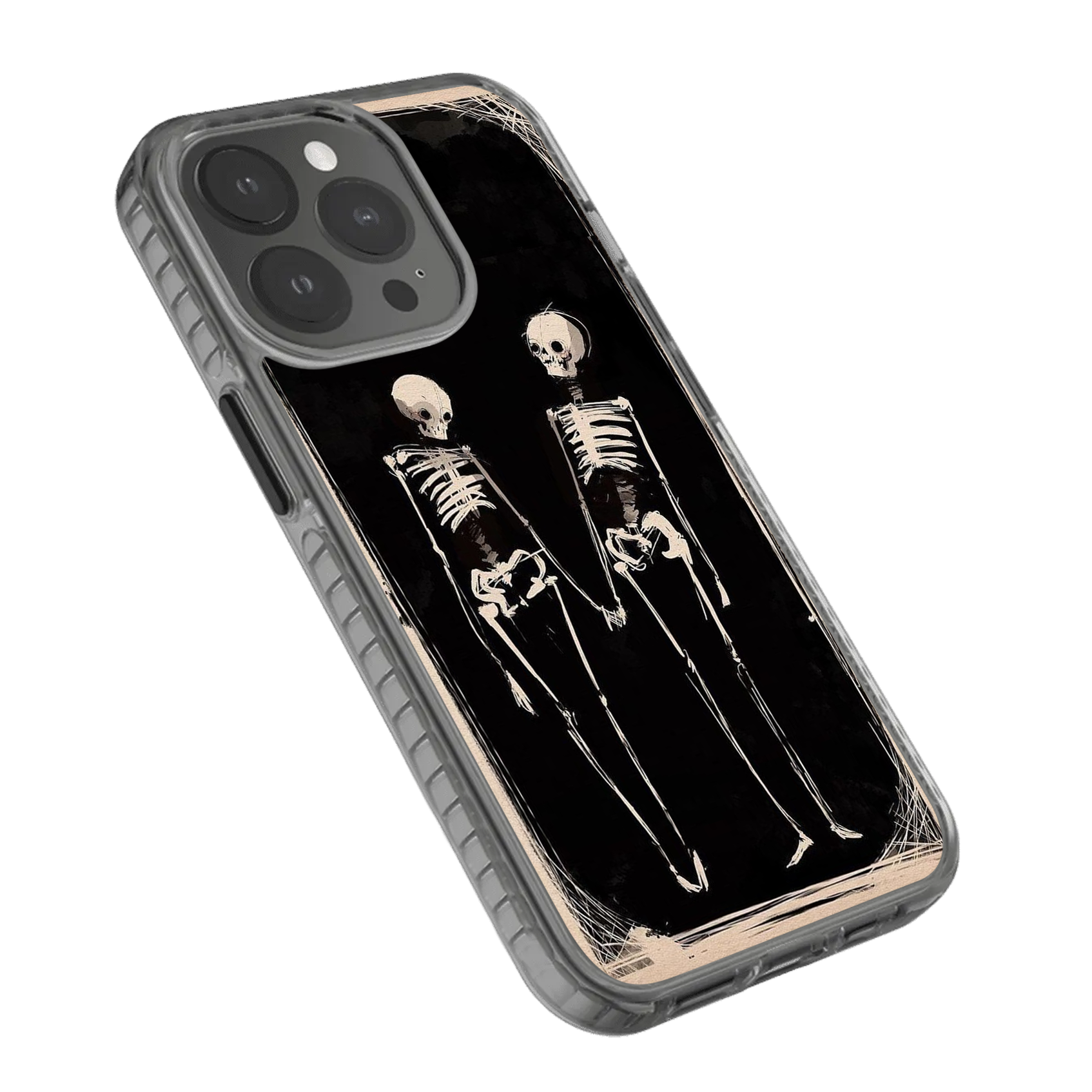 Skulls Holding Hands Stride 2.0 Phone Case