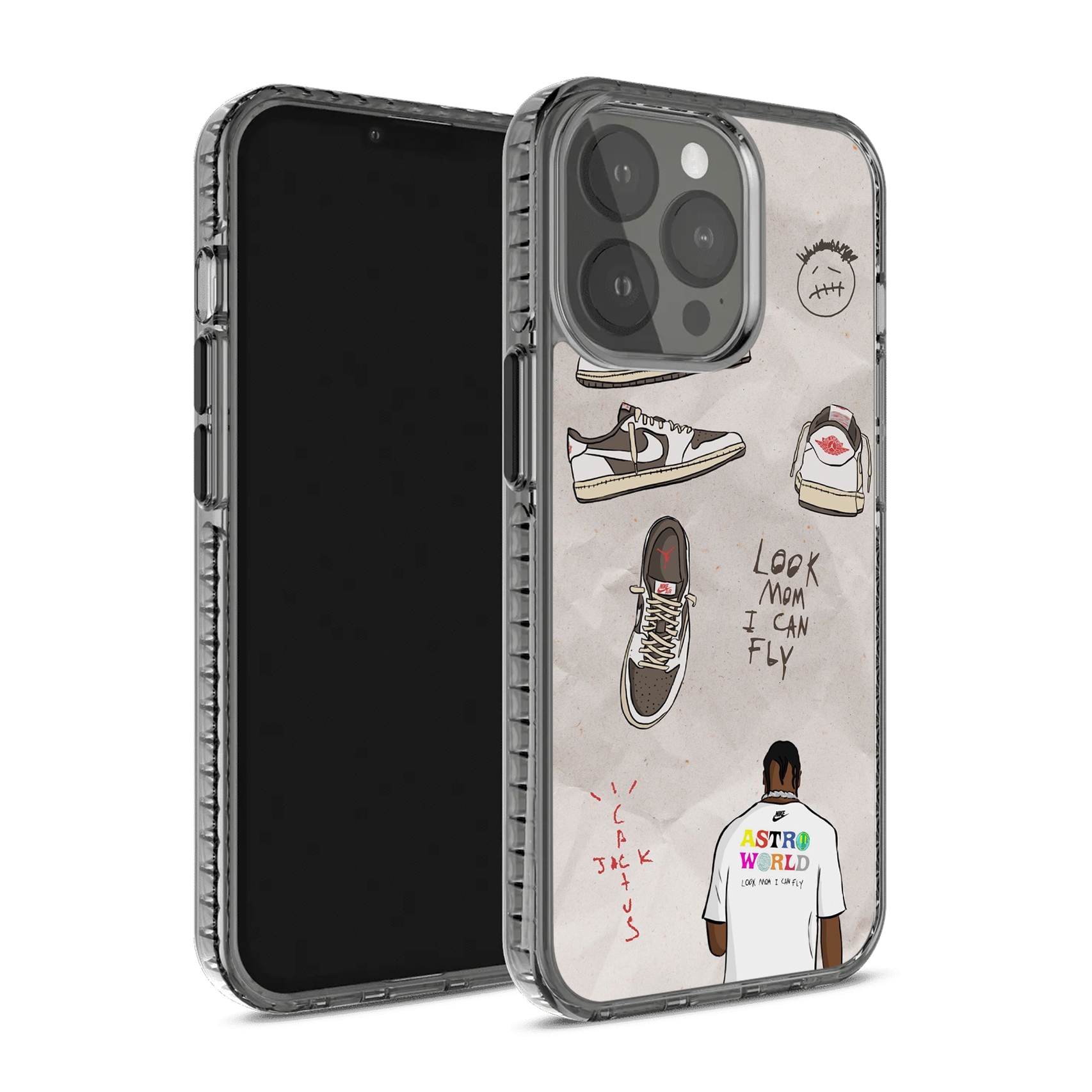 Look Mom I Can Fly X Cactus Jack Stride 2.0 Phone Case